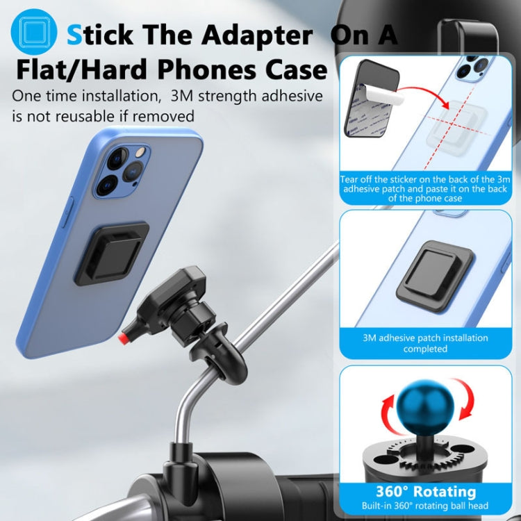Bicycle Motorcycle Cell Phone Holder Rearview Mirror Handlebar Outdoor Riding Navigation Holder, 146A Phone Holder, 146G Phone Holder