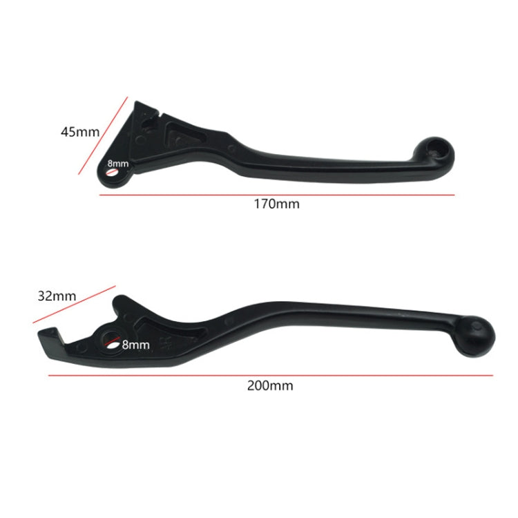 For Honda CBF125 2009-2015 Aluminum Alloy Front Brake Clutch Handle Lever