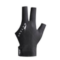 GUTENG Three Finger Thin Breathable Wear-Resistant Non-Slip Snooker Billiard Gloves, Left Hand Half Finger (Printed Red), Left Hand Half Finger (Printed Black), Left Hand Half Finger (Printed Blue), Left Hand Full Finger (Gray)                         ...
