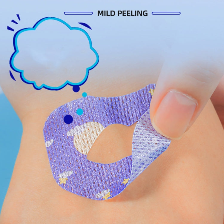 30pcs /Box Fawnmum Mouth Breathing Patch Night Stop Snoring Patch Anti-Snoring Closed Mouth Patch, Children Purple, Children Blue, Adult Pink, Adult Blue