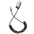 AUX Car Bluetooth Receiver Adapter 3.5mm Cell Phone Computer Connector With TF Card Slot