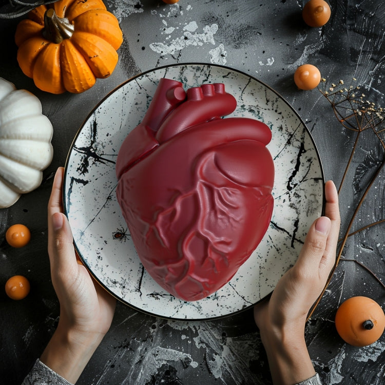 Halloween Heart Mold Baking Silicone Mold, Heart
