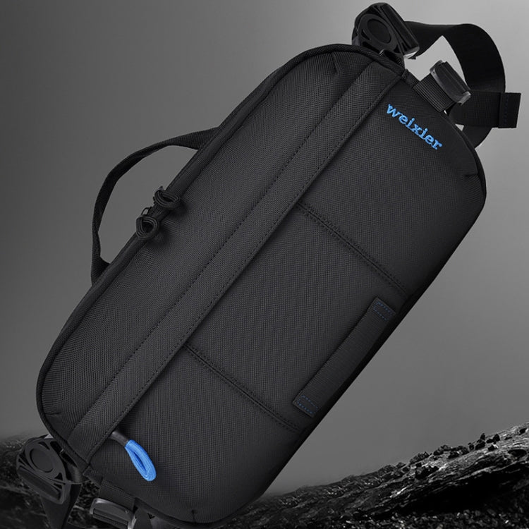 WEIXIER D512 Men Large Capacity Crossbody Chest Bag Waterproof Casual Sports Pack