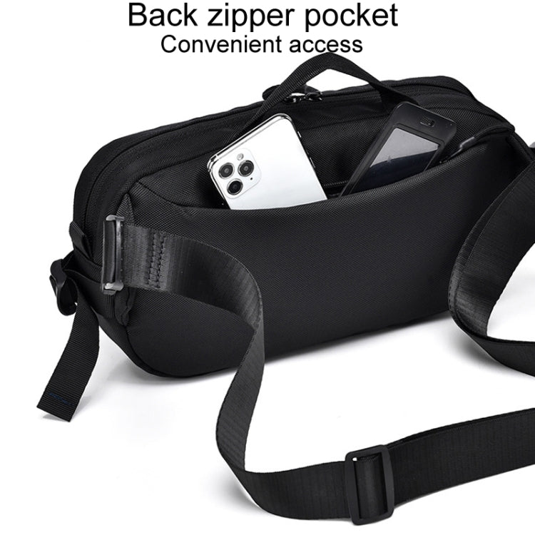 WEIXIER D512 Men Large Capacity Crossbody Chest Bag Waterproof Casual Sports Pack