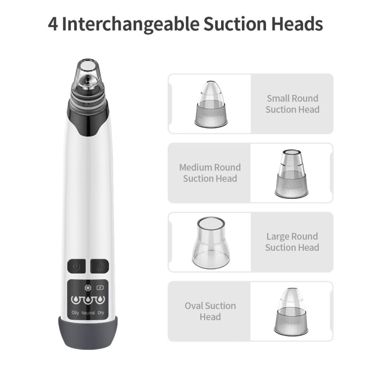 KS-X007 Electric Heating Hot Compress Pore Cleaner Home Facial Blackhead Acne Remover