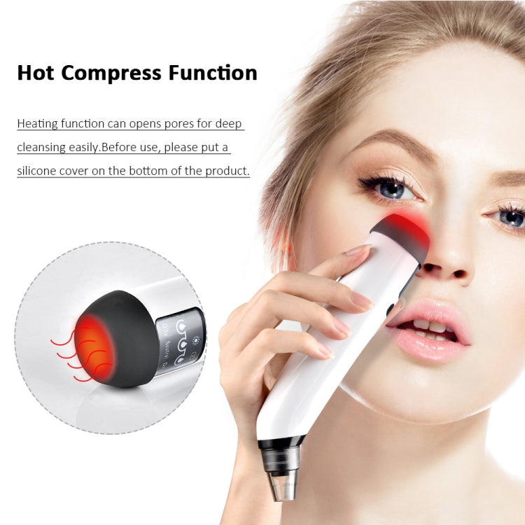 KS-X007 Electric Heating Hot Compress Pore Cleaner Home Facial Blackhead Acne Remover