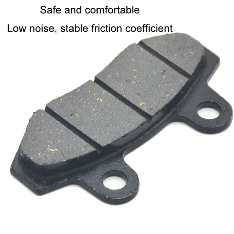 Motorcycle TBT Brake Pads Electric Vehicle Disc Brake Pads Battery Car Parts Dual Pump CBX Brake Pads, 2pcs /Pair