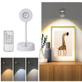 Rechargeable LED Motion Sensor Wireless Spotlight With Remote Control, 1200mAH White, 1200mAH Black, 2000mAH White, 2000mAH Black
