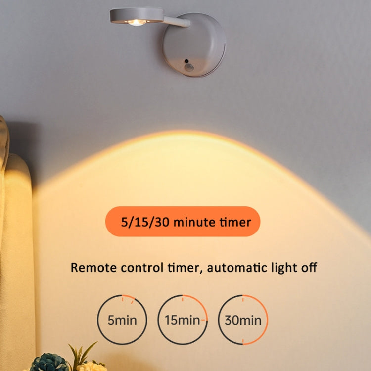 Rechargeable LED Motion Sensor Wireless Spotlight With Remote Control, 1200mAH White, 1200mAH Black, 2000mAH White, 2000mAH Black