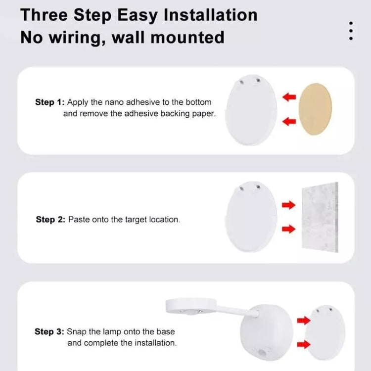 Rechargeable LED Motion Sensor Wireless Spotlight With Remote Control, 1200mAH White, 1200mAH Black, 2000mAH White, 2000mAH Black