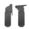 Electric Vehicle Folding Front Footrest Electric Moped Front Pedal, 5cm Iron, 7cm Iron, 5cm Nylon, 7cm Nylon