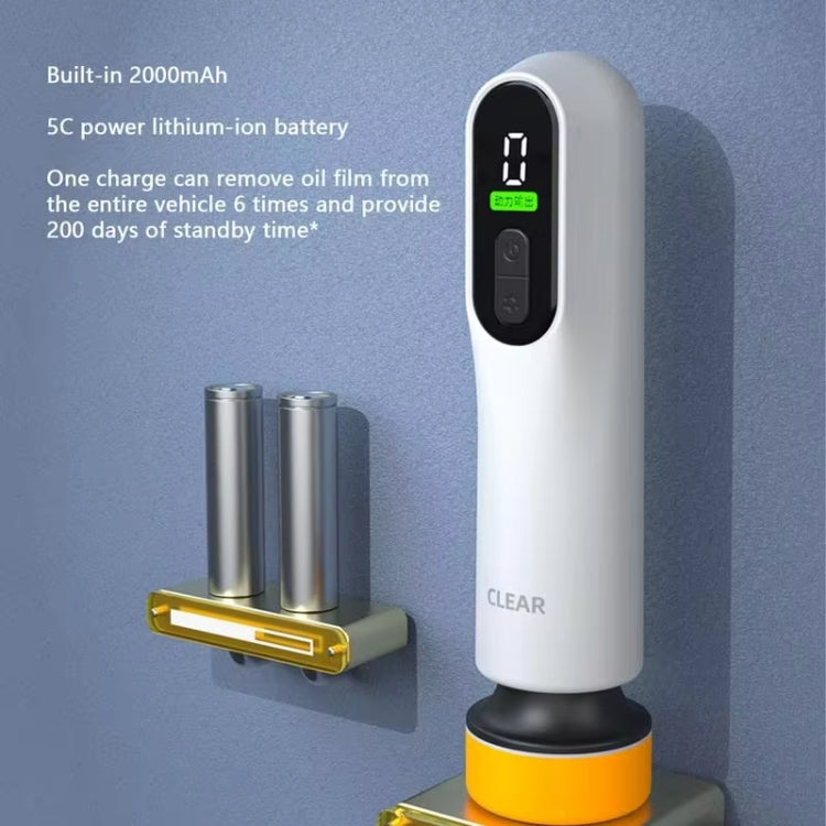 Wireless Electric Window Oil Film Scratch Repair Cleaning Machine