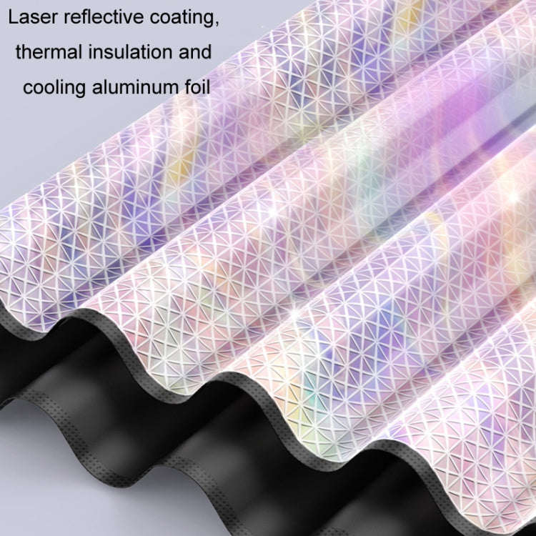 Car Laser Front Windshield Sun Protection Heat Insulation Sunshade, Small, Large