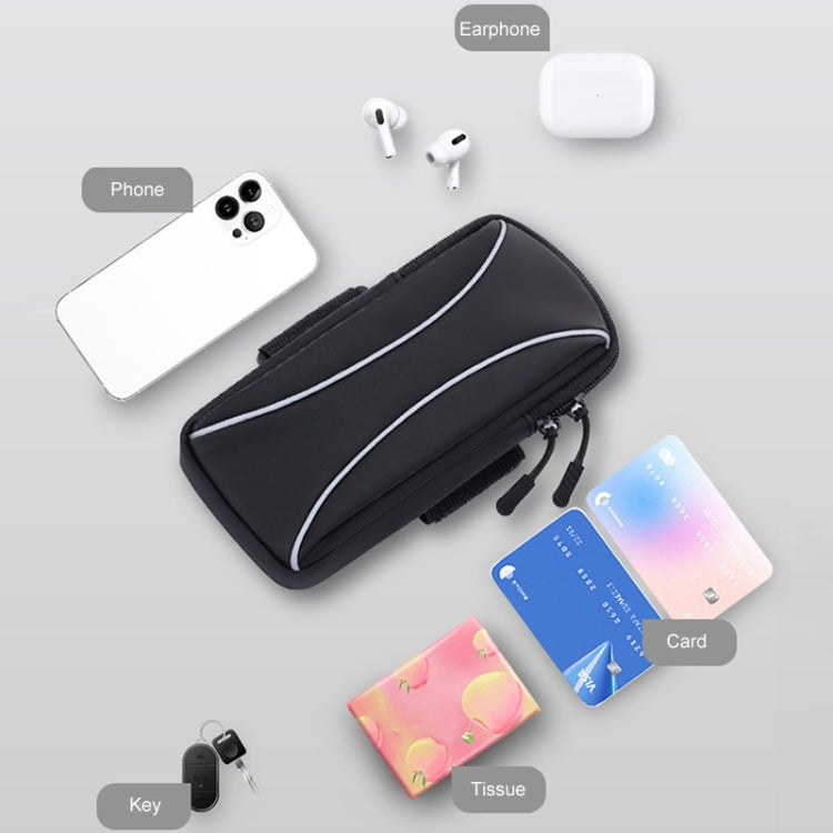Outdoor Running Cell Phone Arm Bag Unisex Waterproof Mobile Phone Pouch
