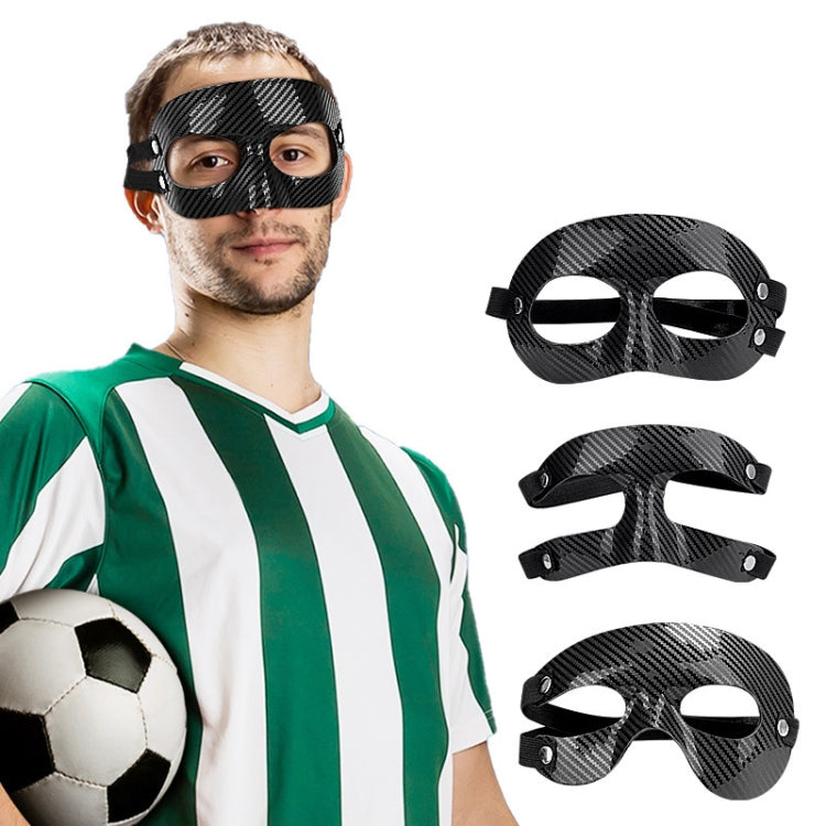 Upper Half Face Basketball Crash Protective Nose Mask Breathable Face Protection Mask
