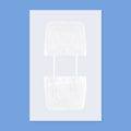 Non-woven Elastic Tape Bandage Patch Two Way Zipper Skin Latch Pull Tight Self-Adhesive Bandage Patch, White 2 Buckles, Skin Color 2 Buckles, White 3 Buckles, Skin Color 3 Buckles