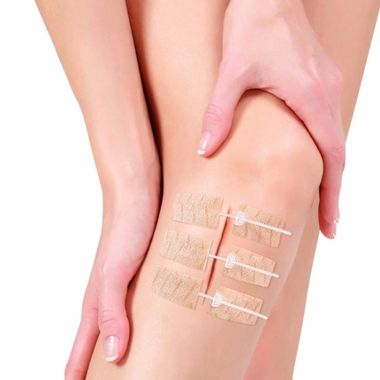 Non-woven Elastic Tape Bandage Patch Two Way Zipper Skin Latch Pull Tight Self-Adhesive Bandage Patch, White 2 Buckles, Skin Color 2 Buckles, White 3 Buckles, Skin Color 3 Buckles