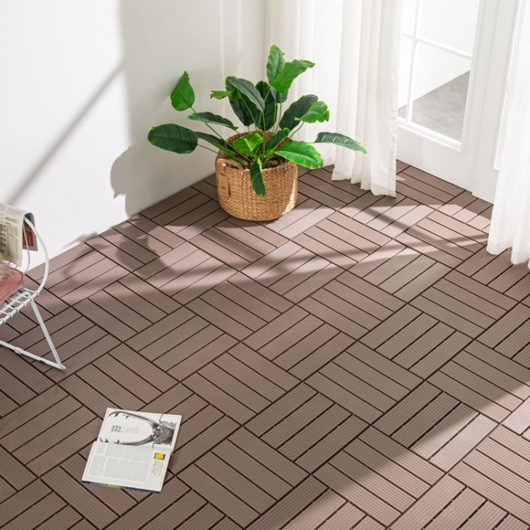 Outdoor Balcony Plastic Wood Waterproof Anti-Corrosion Sealing Floor, Coffee, Apricot Yellow, Grey, Black, Mahogany, White, 1th Corner, Co-extruded Teak, Co-extruded Pewter, Co-extruded Ancient-Wood, Co-extruded Coffee, Co-extruded Corner