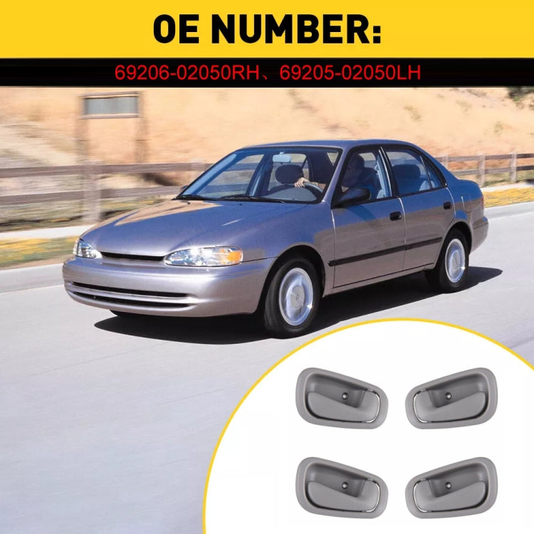 For Toyota Corolla Door Inner Handle Modification Accessories, RH, LH, RH+LH, RH+LH x 2