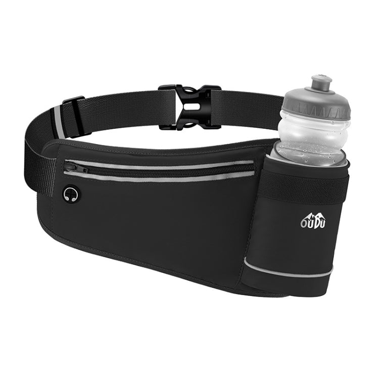 OUDU Outdoor Sports Water Bottle Waist Pack Multifunctional Running And Fitness Gear, Without Bottle, With Bottle
