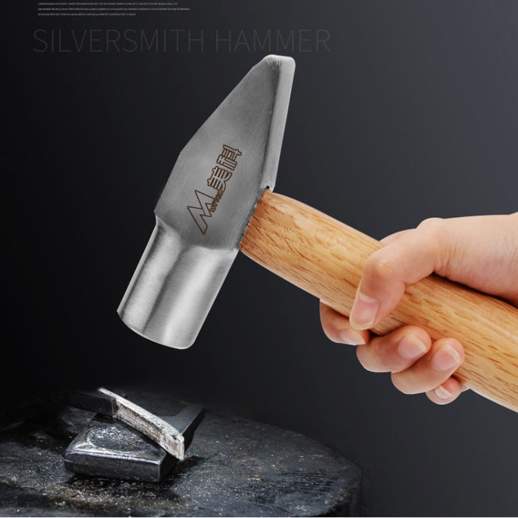 Silversmith Hammer Tool Short Handled Small Hammer Handmade Round Head Duckbill Hammer, MYTEC Small, MYTEC Medium, MYTEC Large