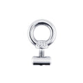 RV Sunshade 304 Stainless Steel Slide Rail Ring, 1pcs M4 Ring + Cylinder, 2pcs M4 Ring + Cylinder