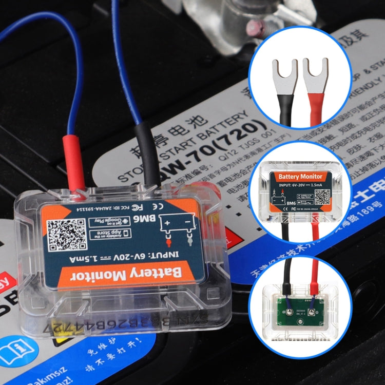 BM6 Car Battery Electricity Testing Instrument Locator
