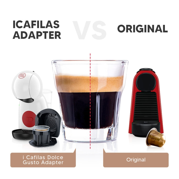 Compatible With Dolce Gusto Coffee Machine To Nespresso iCafilas Capsule Adapter Conversion Tray, Star