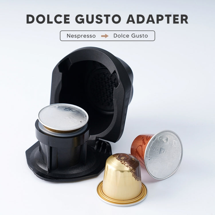 Compatible With Dolce Gusto Coffee Machine To Nespresso iCafilas Capsule Adapter Conversion Tray, Star