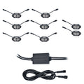 Car Chassis Light RGB Colorful Atmosphere Light, 8 in 1, 10 in 1, 12 in 1