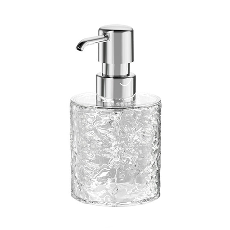 300ml Household Traveling Dispenser Shampoo Body Wash Lathering Bottles, Transparent Round, Transparent Square, Transparent Gray Round, Transparent Gray Square