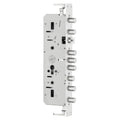 6068 Steel Security Door Lock Body For Mechanical Lock And Fingerprint Lock, 388  x 30mm, 388 x 40mm