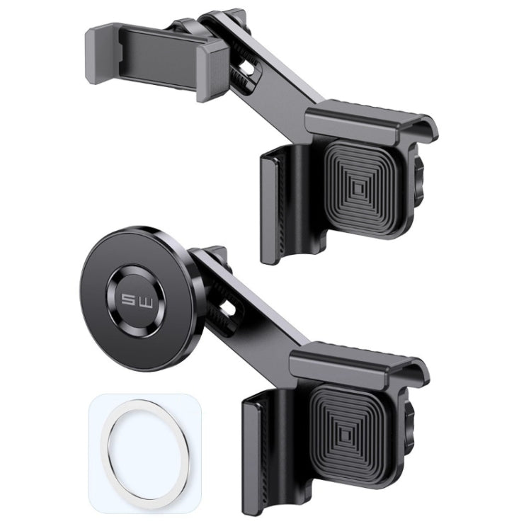 SHUNWEI Car Navigation Screen Floating Mobile Phone Holder, Clip Type, Magnetic Type