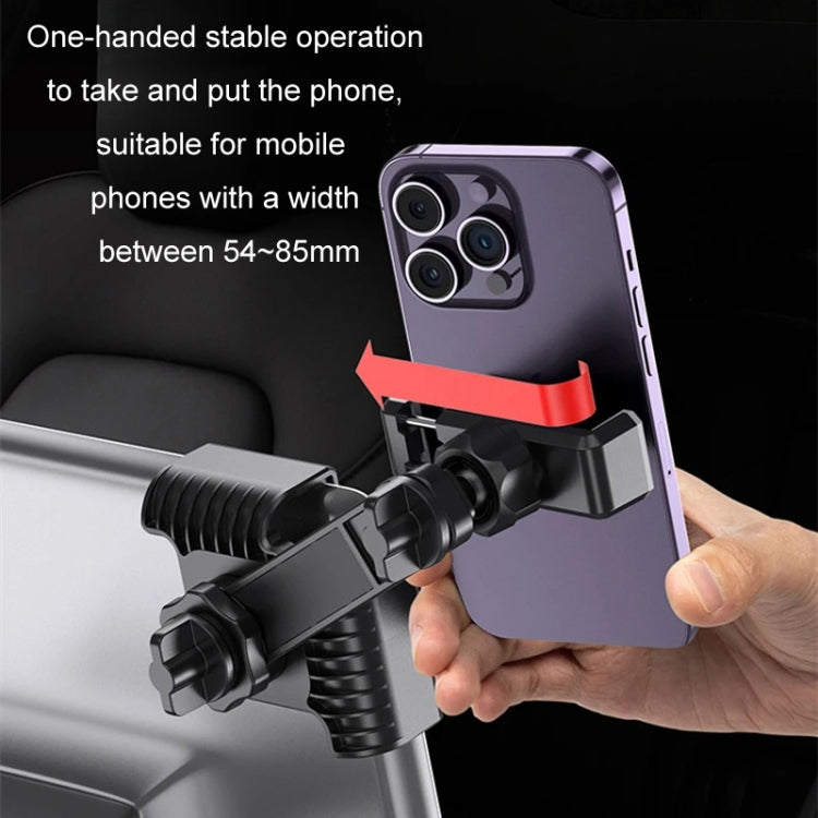 SHUNWEI Car Navigation Screen Floating Mobile Phone Holder, Clip Type, Magnetic Type