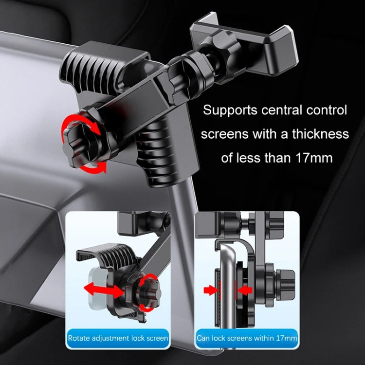 SHUNWEI Car Navigation Screen Floating Mobile Phone Holder, Clip Type, Magnetic Type