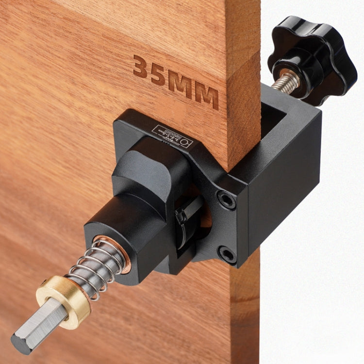 35mm Hole Opening Locator Cabinet Door Hinge Drills Hole Jig Puncher Woodworking Tool, MG0-000-0016