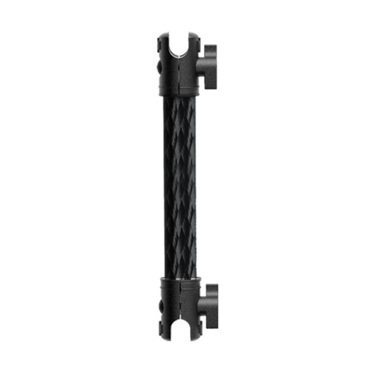 Car Phone Mount Extension Arm Double Jointed Swivel Adjustment Carbon Fiber Bracket Connecting Rod, 140mm For 20mm Ball Head, 170mm For 25.4mm Ball Head