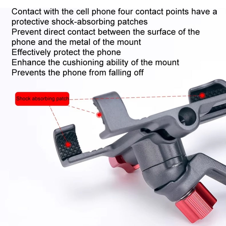 PROMEND Aluminum Alloy Cell Phone Holder Adjustable Angle Rotating Motorcycle Navigation Support, SJJ-299B Handlebar Stand Black, SJJ-299B Handlebar Stand Titanium Color, SJJ-299B Handlebar Stand Silver, SJJ-299E Rear View Mirror Titanium Color        ...
