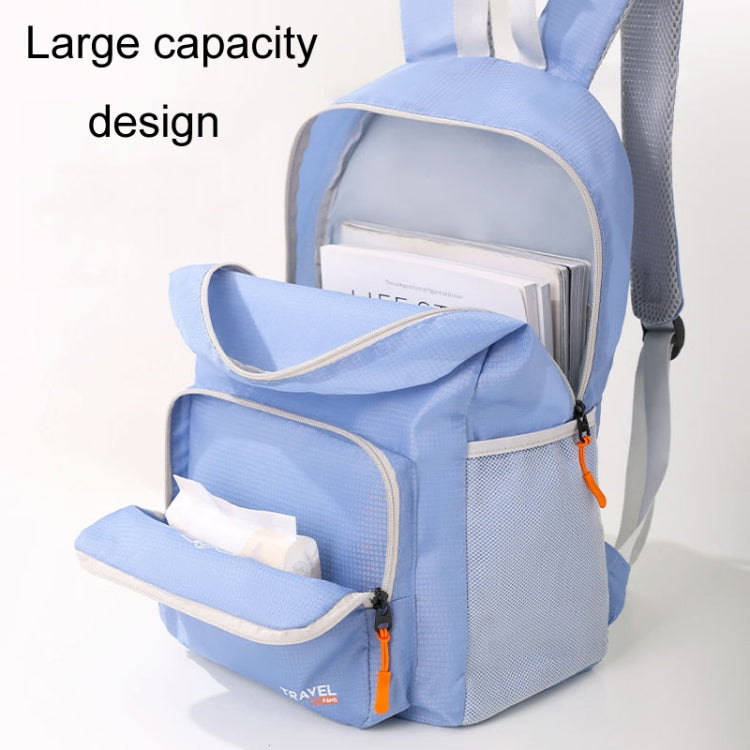 Lightweight Sports Mountaineering Bag Portable Folding Double Shoulder Backpack
