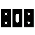 5 Holes Gas Oven Stove Grease Protection Cleaning Pad, 3pcs / Set