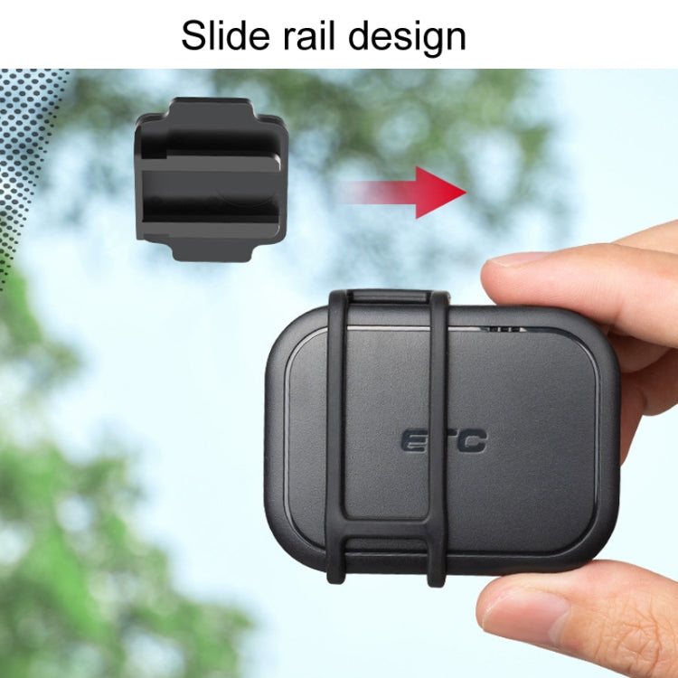 Car Removable Cardless ETC Slide Bracket Automotive Anti-Drop Holder