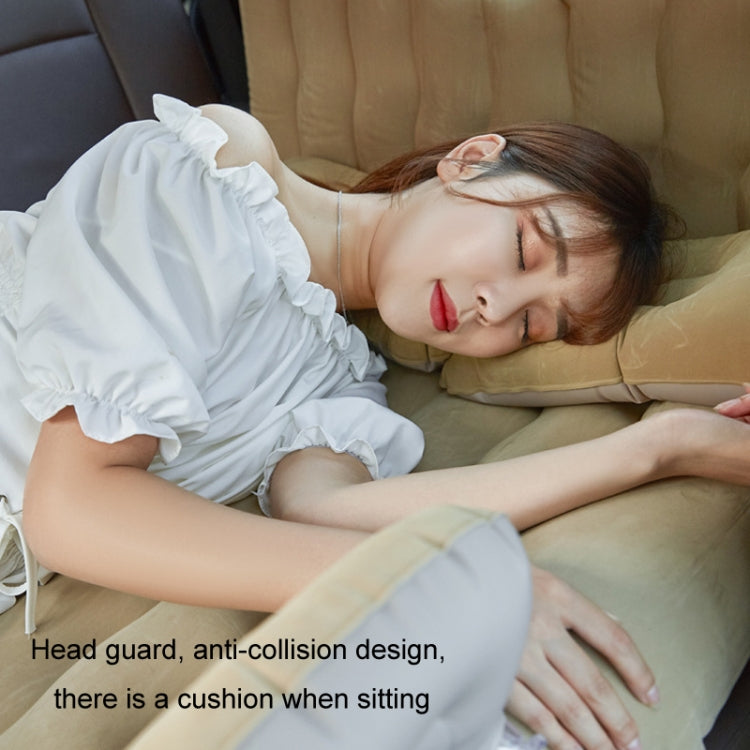 Inflatable Mattress For Car Travel SUV Rear Seat/Trunk, Black, Beige, Gray, Black Dual-purpose Long Pier, Beige Dual-purpose Long Pier, Gray Dual-purpose Long Pier, Black Dual-purpose Square Pier, Beige Dual-purpose Square Pier                         ...