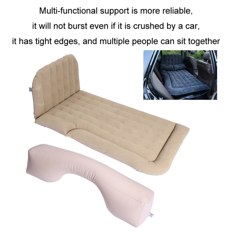 Inflatable Mattress For Car Travel SUV Rear Seat/Trunk, Black, Beige, Gray, Black Dual-purpose Long Pier, Beige Dual-purpose Long Pier, Gray Dual-purpose Long Pier, Black Dual-purpose Square Pier, Beige Dual-purpose Square Pier                         ...