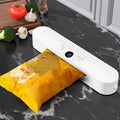 Food Vacuum Sealer Machine 60KPA Suction, Single / Vacuum Seal Modes With 10 Vacuum Bags, EU Plug, US Plug