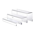 Acrylic 3 Layer Wine Cabinet Bottle Rack For Bar Figurine Display
