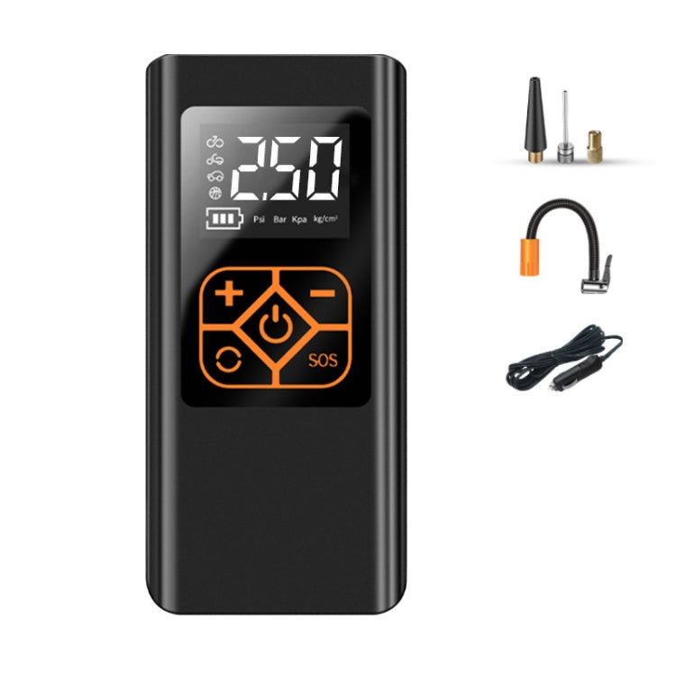 Car Portable Mini Tire Intelligent Air Pump, Wired, Wired+Storage Bag