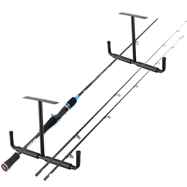 2pcs /Pack  Heavy Duty Ceiling Storage Hooks for Hanging Lumber Ladder Tool & Other Bulky Items