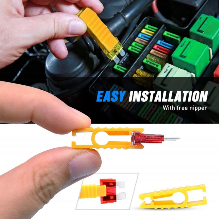 130pcs/Set Blade Fuse AWG Fuse Holder