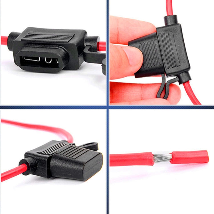 130pcs/Set Blade Fuse AWG Fuse Holder