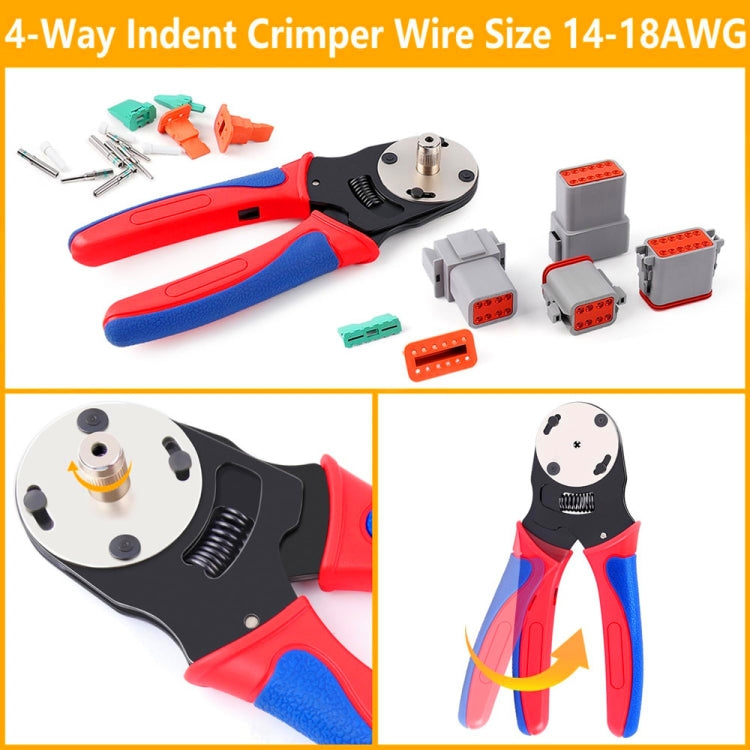 338pcs/Set DT Connector Kit Crimping Tool Set, 338pcs/Set